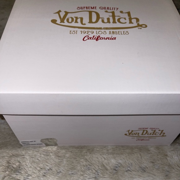 SOLD SOLD SOLD!!! NWT Von Dutch Barbershop Stripe Bowling Bag - Picture 7 of 8